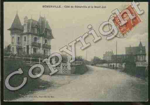 Ville de BENERVILLESURMER Carte postale ancienne