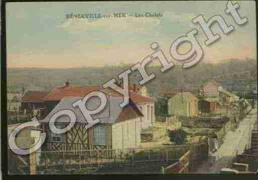 Ville de BENERVILLESURMER Carte postale ancienne