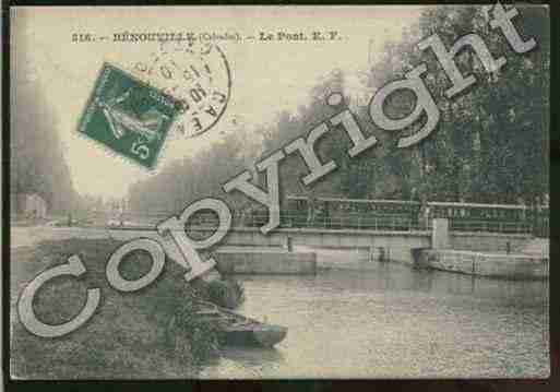 Ville de BENOUVILLE Carte postale ancienne