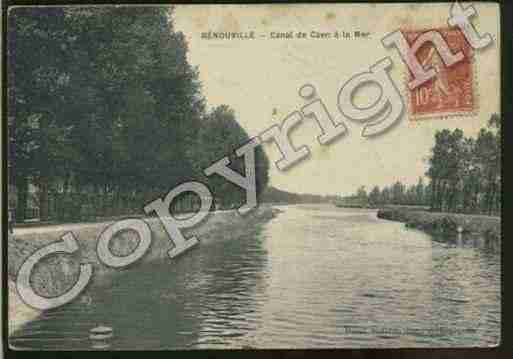 Ville de BENOUVILLE Carte postale ancienne