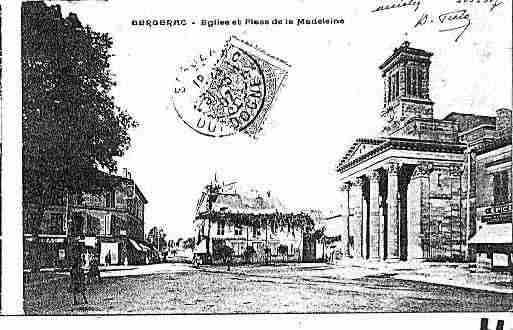 Ville de BERGERAC Carte postale ancienne