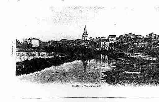 Ville de BERREL\'ETANG Carte postale ancienne