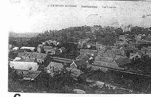 Ville de BERTHOLENE Carte postale ancienne