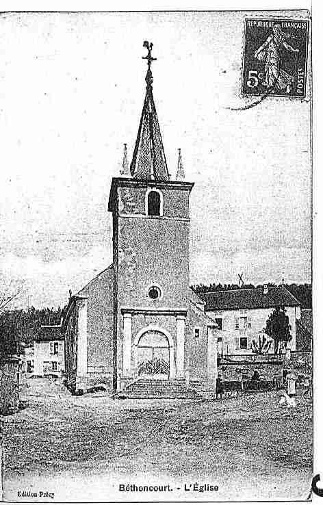 Ville de BETHONCOURT Carte postale ancienne Ville de BETHONCOURT Carte postale ancienne