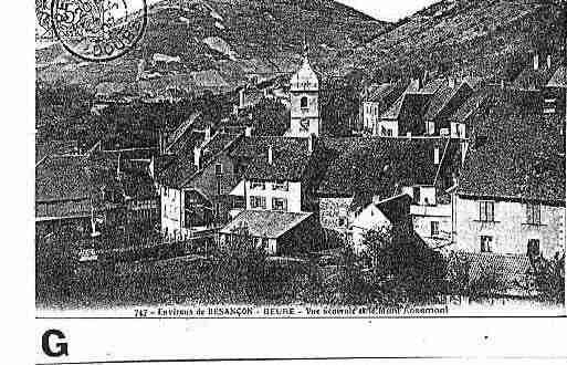 Ville de BEURE Carte postale ancienne