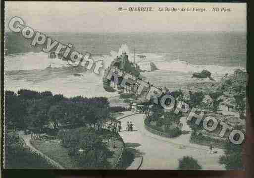 Ville de BIARRITZ Carte postale ancienne