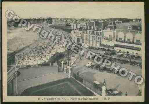 Ville de BIARRITZ Carte postale ancienne