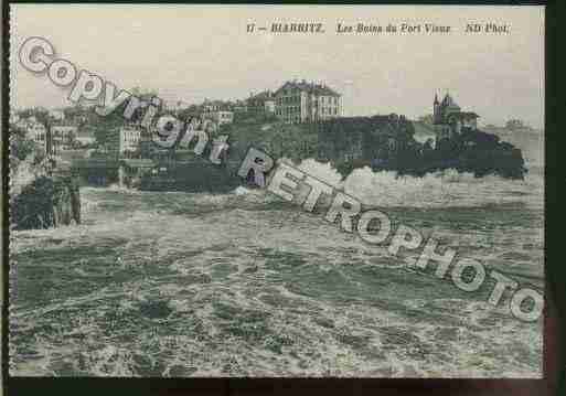 Ville de BIARRITZ Carte postale ancienne