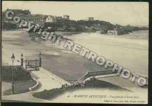 Ville de BIARRITZ Carte postale ancienne