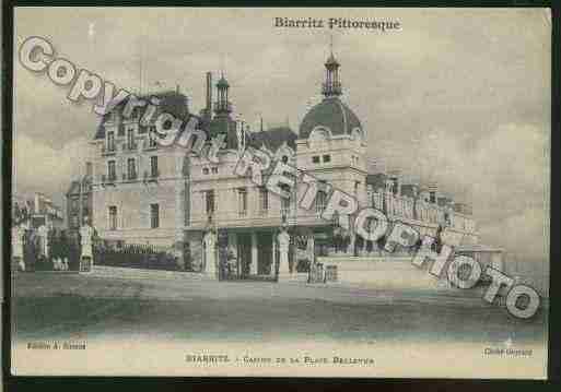 Ville de BIARRITZ Carte postale ancienne