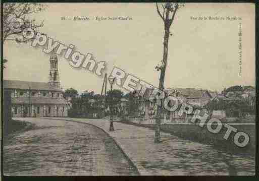 Ville de BIARRITZ Carte postale ancienne