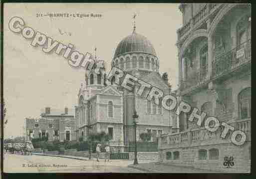 Ville de BIARRITZ Carte postale ancienne