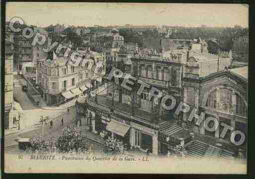 Ville de BIARRITZ Carte postale ancienne