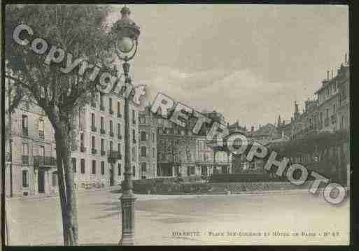 Ville de BIARRITZ Carte postale ancienne