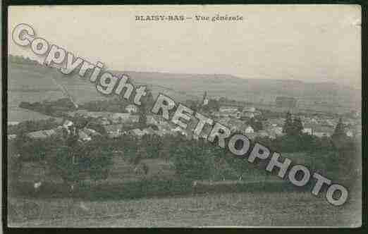 Ville de BLAISYBAS Carte postale ancienne