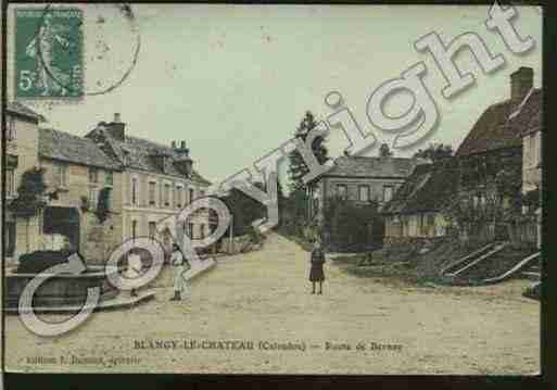 Ville de BLANGYLECHATEAU Carte postale ancienne