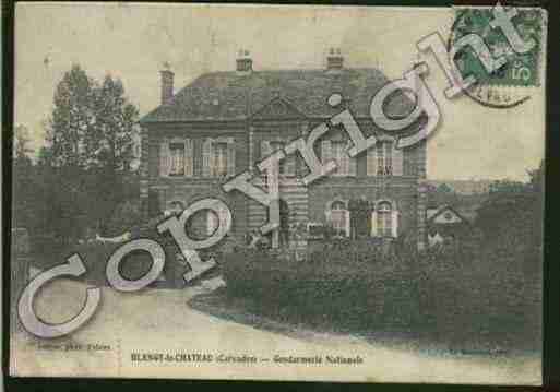 Ville de BLANGYLECHATEAU Carte postale ancienne