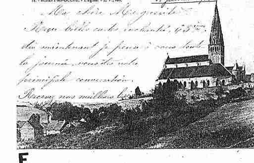 Ville de BLIGNYSUROUCHE Carte postale ancienne