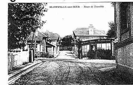 Ville de BLONVILLESURMER Carte postale ancienne