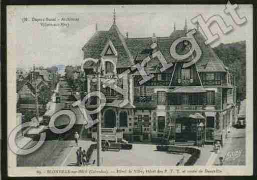 Ville de BLONVILLESURMER Carte postale ancienne Ville de BLONVILLESURMER Carte postale ancienne