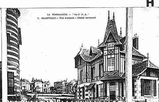 Ville de BLONVILLESURMER Carte postale ancienne