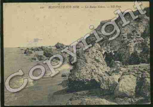 Ville de BLONVILLESURMER Carte postale ancienne