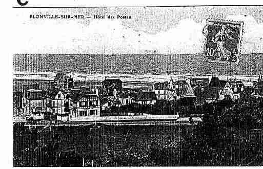 Ville de BLONVILLESURMER Carte postale ancienne