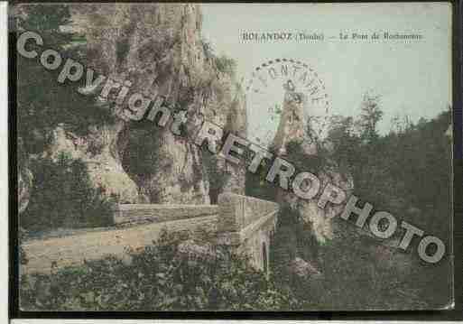 Ville de BOLANDOZ Carte postale ancienne