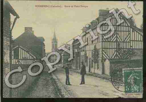 Ville de BONNEBOSQ Carte postale ancienne