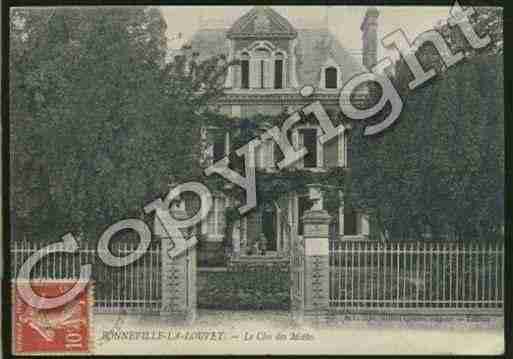 Ville de BONNEVILLELALOUVET Carte postale ancienne