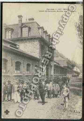 Ville de BORTLESORGUES Carte postale ancienne