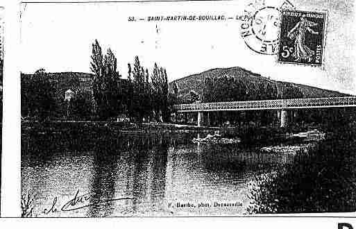 Ville de BOUILLAC Carte postale ancienne