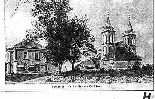 Ville de BOUJAILLES Carte postale ancienne