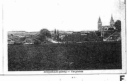 Ville de BOUJAILLES Carte postale ancienne