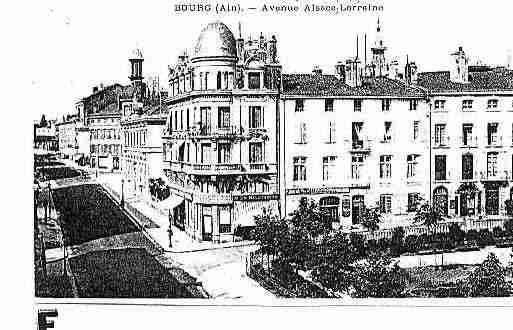 Ville de BOURGENBRESSE Carte postale ancienne