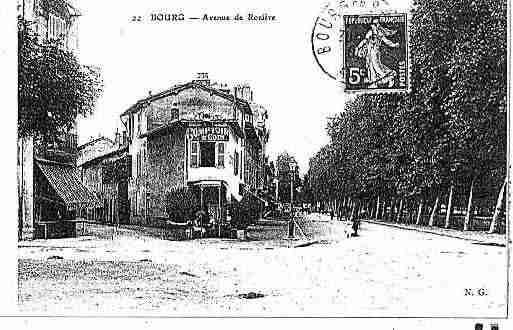 Ville de BOURGENBRESSE Carte postale ancienne