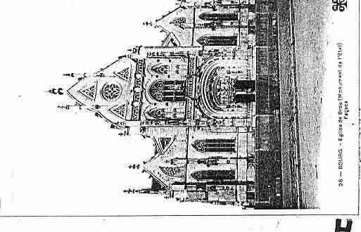 Ville de BOURGENBRESSE Carte postale ancienne