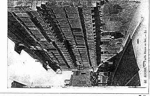 Ville de BOURGENBRESSE Carte postale ancienne