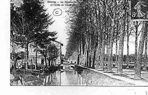Ville de BOURGENBRESSE Carte postale ancienne
