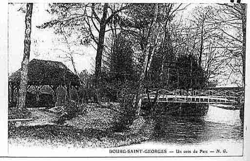 Ville de BOURGENBRESSE Carte postale ancienne