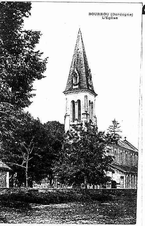 Ville de BOURROU Carte postale ancienne