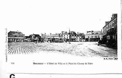 Ville de BOUSSAC Carte postale ancienne