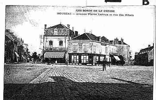 Ville de BOUSSAC Carte postale ancienne