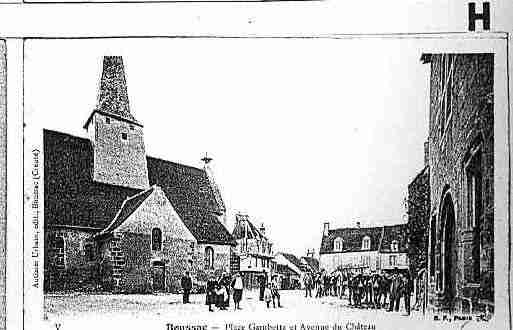 Ville de BOUSSAC Carte postale ancienne Ville de BOUSSAC Carte postale ancienne