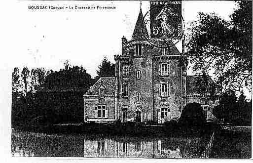 Ville de BOUSSAC Carte postale ancienne