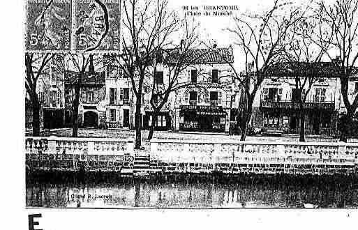 Ville de BRANTOME Carte postale ancienne