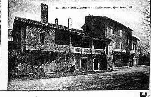 Ville de BRANTOME Carte postale ancienne