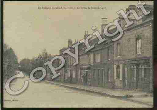 Ville de BREUILENAUGE(LE) Carte postale ancienne