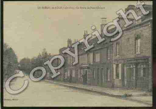 Ville de BREUILENAUGE(LE) Carte postale ancienne