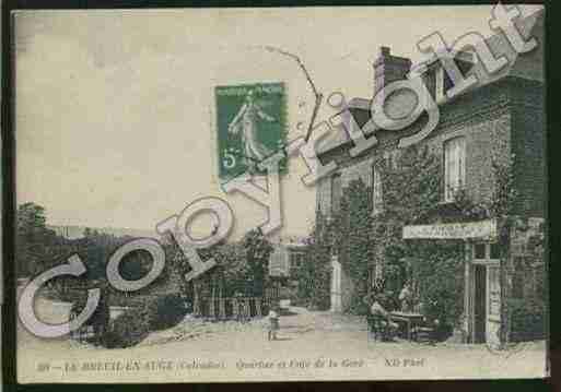 Ville de BREUILENAUGE(LE) Carte postale ancienne